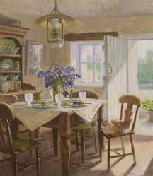 Bluebells in the Kitchen